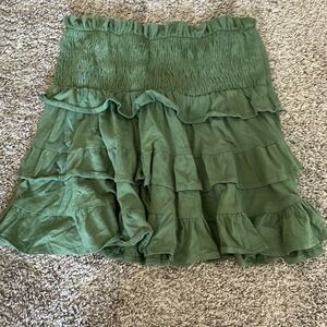 Green Summer Skirt